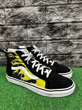 Vans Sk8-Hi nere/gialle 38.5