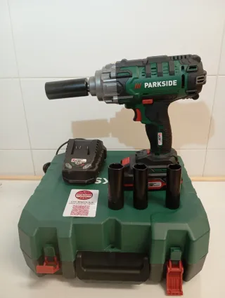 Parkside Atornilladora de Impacto a Batería