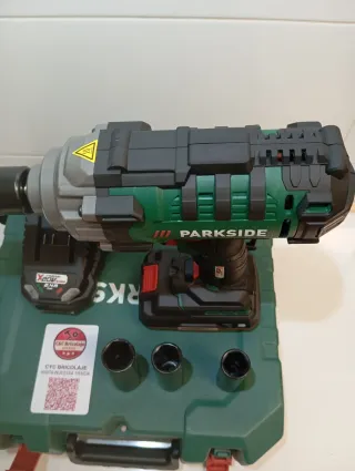Parkside Atornilladora de Impacto a Batería