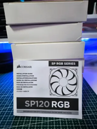 Ventiladores Corsair SP 120 RGB iCUE