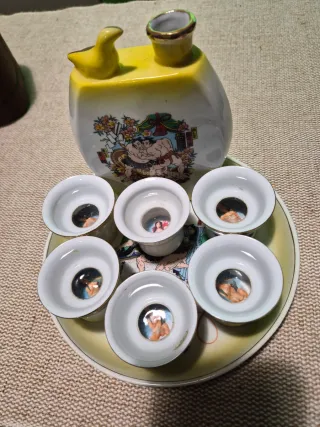 SERVICIO DE SAKE CHINO