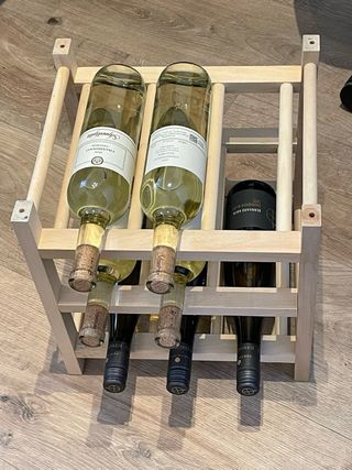 5 Scaffalature Vino in Legno Ikea