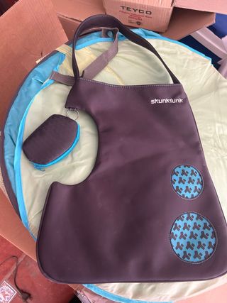 Bolso Skunkfunk Morado y Azul