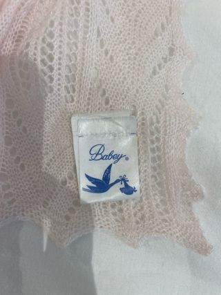 Manta bebé rosa