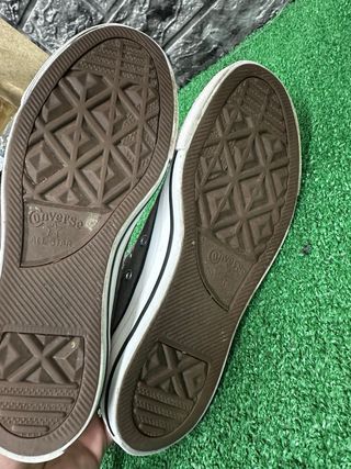 Converse All Star Grigie Taglia 37.5