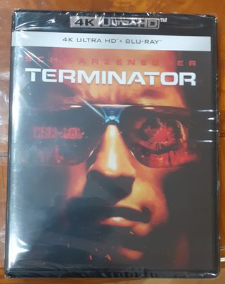 TERMINATOR UHD BLU RAY 4K + BLU RAY BD ESPAÑA NEW