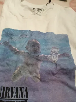 Camiseta Nirvana Only & Sons Talla L