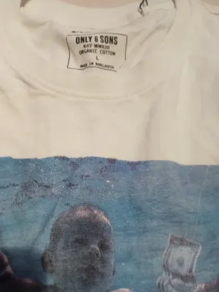 Camiseta Nirvana Only & Sons Talla L