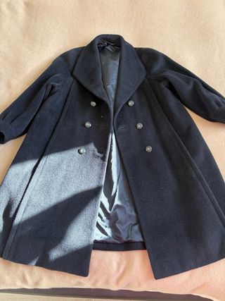 Capotto sartoriale nero