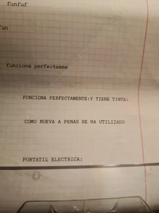 Máquina de escribir Olivetti E515-II