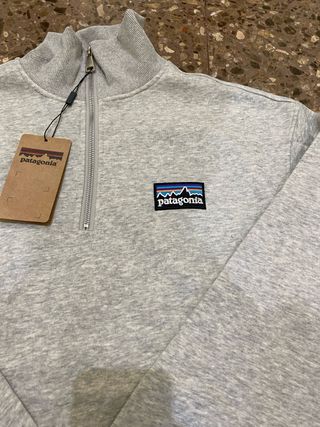 Polar Patagonia Half-Zip Grigio Taglia M