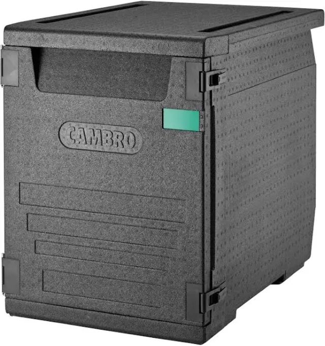 Caixa Cambro Cinza Plástica