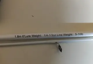 Caña de pescar Sougayilang Spinning 1,80m