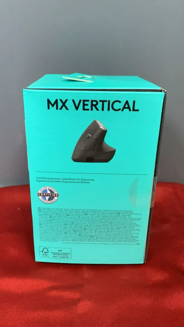 Logitech MX Vertical Ratón Ergonómico Inalámbrico