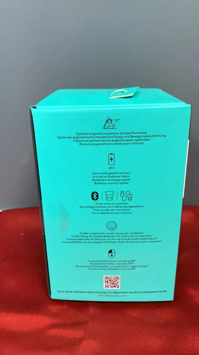 Logitech MX Vertical Ratón Ergonómico Inalámbrico