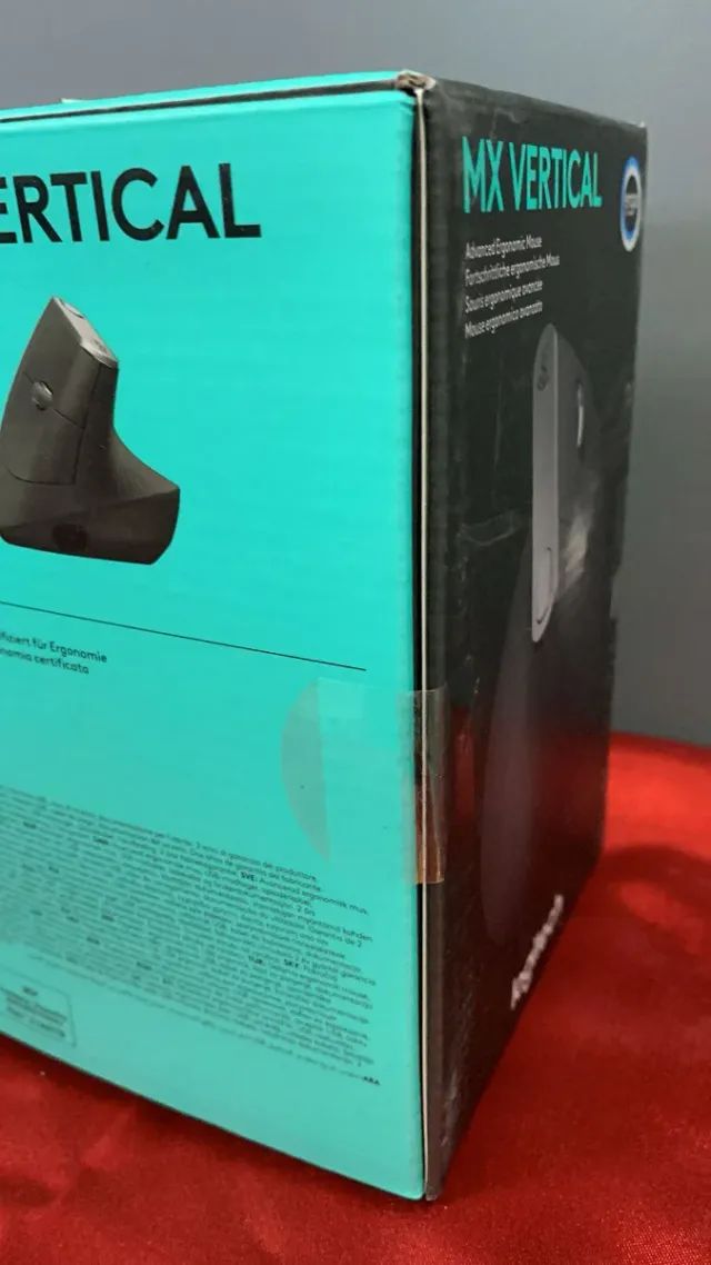 Logitech MX Vertical Ratón Ergonómico Inalámbrico