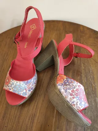 Zapatos de cuña mujer