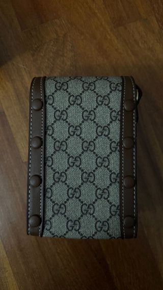 Tracolla Gucci GG Beige/Marrone