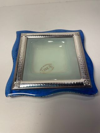 Piattino Murano e Argento 925