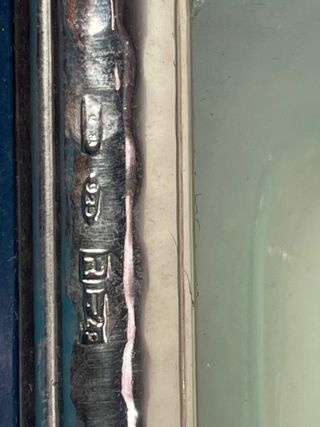 Piattino Murano e Argento 925