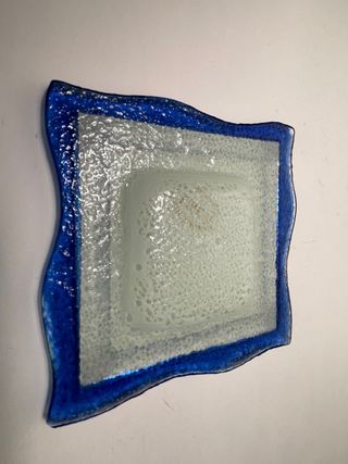 Piattino Murano e Argento 925