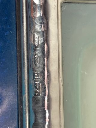 Piattino Murano e Argento 925