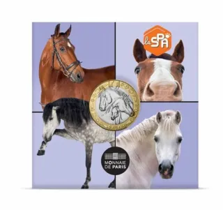 Francia 2025 moneda 5€ Protección Animal