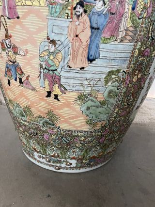 Pareja Jarrón Chino Grande