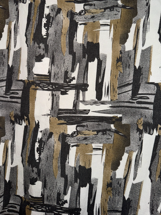 Pantalón vaquero estampado