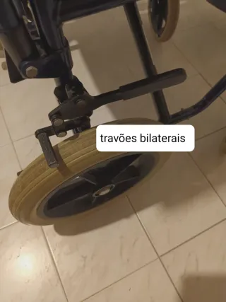 Cadeira de rodas dobrável- Breezy 90