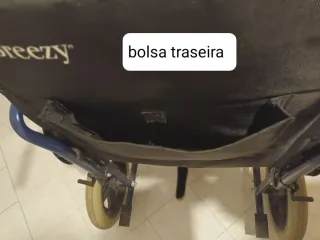 Cadeira de rodas dobrável- Breezy 90