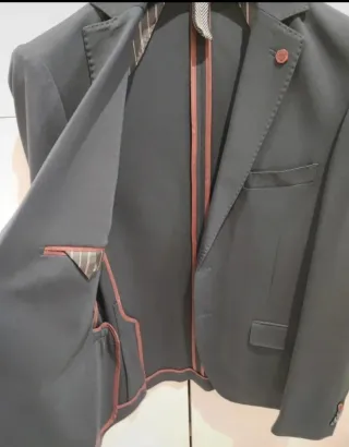 Giacca Sorbino Uomo Nera Taglia 48