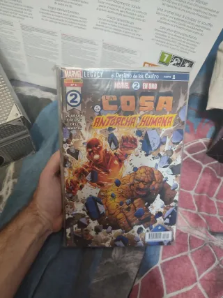 Comics Antorcha Humana y La Cosa COMPLETA