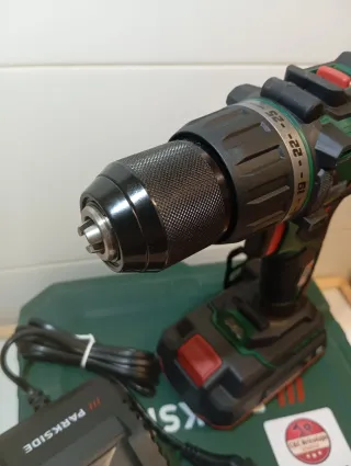 Taladro Parkside 20V con Batería y Cargador