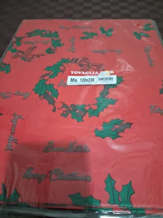 2 tovaglie diverse misure lavabili