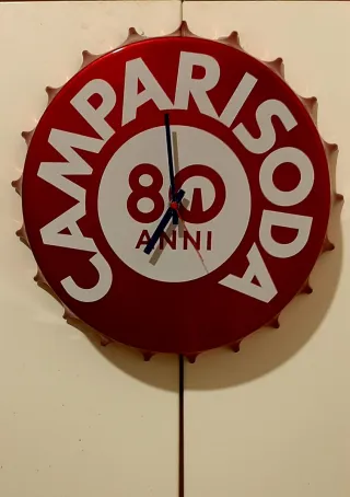 Orologio da parete Campari Soda 80 Anni