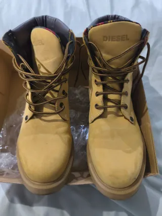 Botas Diesel Beige Talla 43