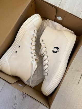 Zapatillas Botas Fred Perry Blancas botines