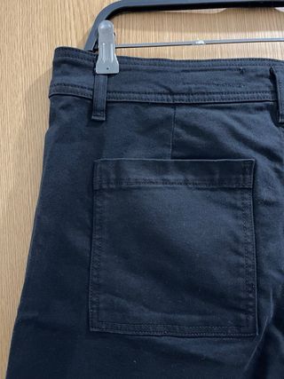 Pantalón Zara Negro Ancho