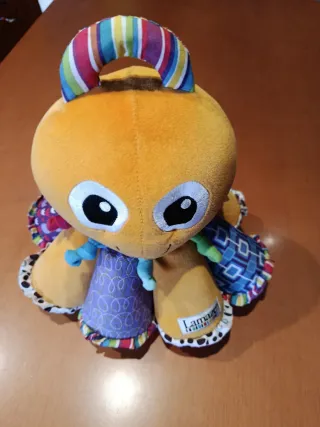 Peluche Pulpo Lamaze con Sonidos