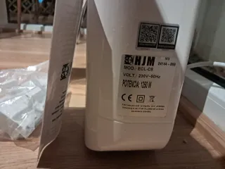 emisor térmico cerámico,ECL-C8, 1250W