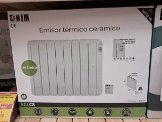 emisor térmico cerámico,ECL-C8, 1250W