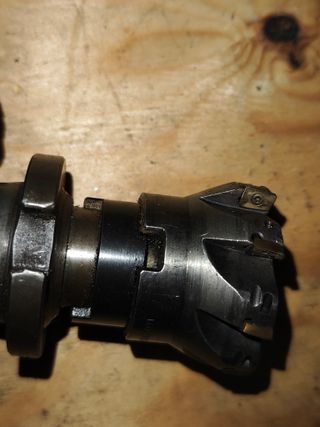 Fresa Escuadrar Porta Placa D63 Cono DIN2080 ISO