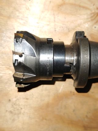 Fresa Escuadrar Porta Placa D63 Cono DIN2080 ISO