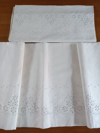 Juego Sábanas Antiguo Nº132 Cama 150