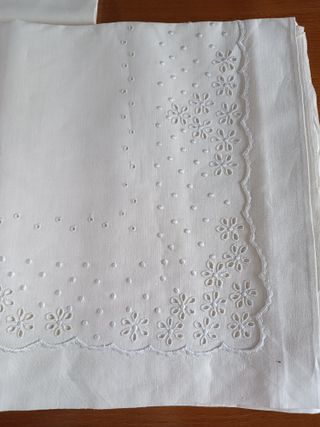 Juego Sábanas Antiguo Nº132 Cama 150