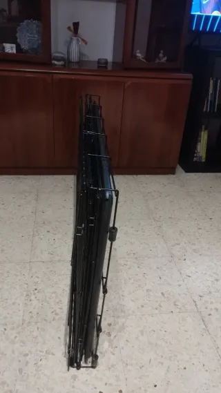 Jaula para perro negra