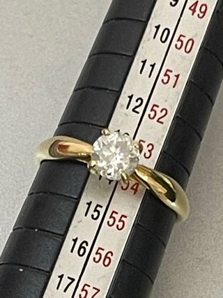 Anillo Oro 18k Diamante 1.00 Ct SI2/G