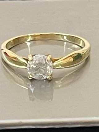 Anillo Oro 18k Diamante 1.00 Ct SI2/G