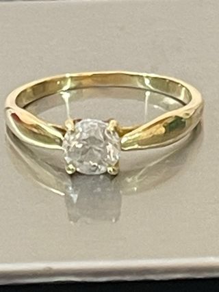 Anillo Oro 18k Diamante 1.00 Ct SI2/G